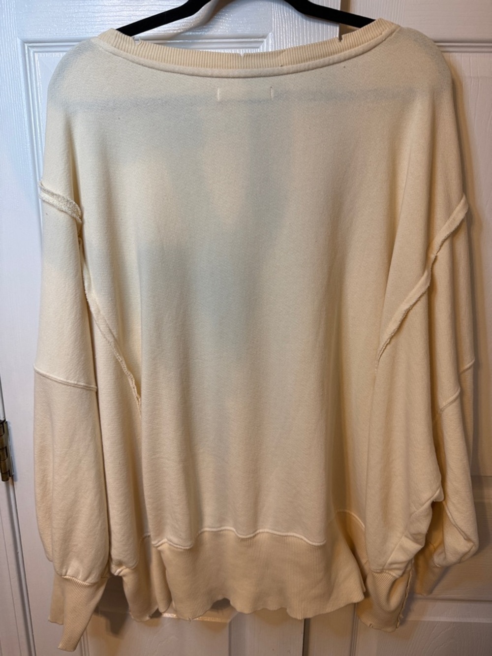 We The Free Cream Pullover with Subtle Graphic DetailFree People Graphic Camden - Picture 3 of 4